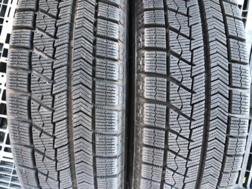 155/65R13 ブリヂストン ダイハツ純正スチールホイール付 ダイハツ軽自動車に！ バリ山