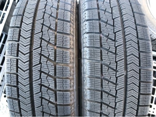155/65R13 ブリヂストン ダイハツ純正スチールホイール付 ダイハツ軽自動車に！ バリ山