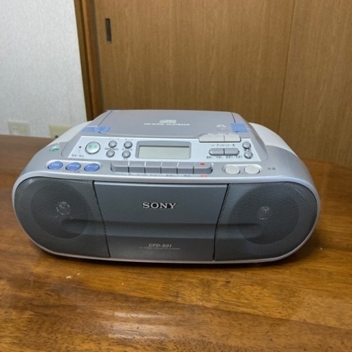 SONY  CDラジオカセットコーダー