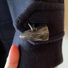 バーバリーダッフルコートの画像