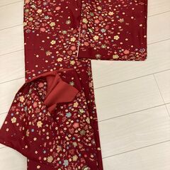【美品】　洗える着物　　の画像