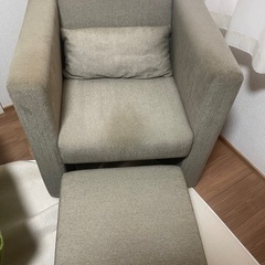 【1人掛けソファ】オッドマン付き
