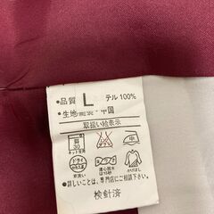 【美品】着物　洗える着物　小紋の画像