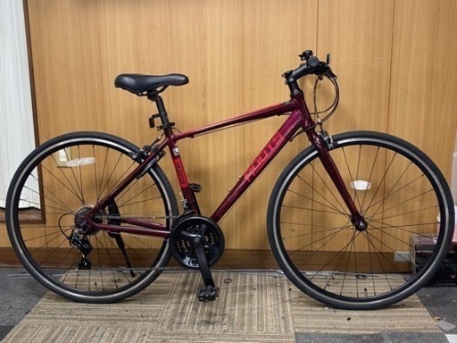 美品 2021年10月 クロスバイク ROOTS L21 アルミフレーム 21段変速