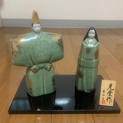 陶製のひな人形差し上げます