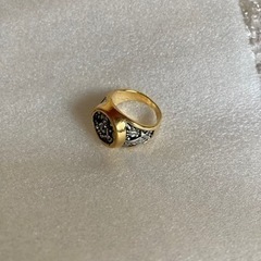 ✳︎︎✴︎✳︎ジモティ限定 値引き投稿✳︎✴︎✳︎早い者勝ち‼︎フリーメイソン ロゴ デザイン ファッション リング ジュエリー ハイクオリティー2の画像