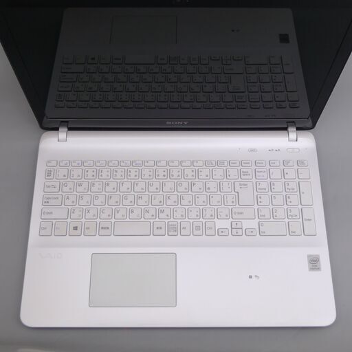 超大容量HDD-1TB SVF15317DJW ノートPC 4GB RW 無線 超大容量HDD-1TB 中古美品 15型 SONY VAIO SVF15317DJW ノート