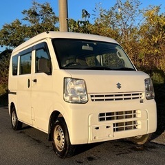 855. 【車検満タン】スズキ・エブリィDA17V走行9万キロ！...