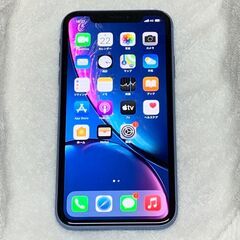 美品 SIMフリー iPhoneXR 64GB ブルー 美品 Apple iPhoneXR 64GB SIM