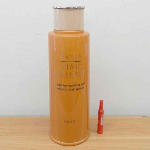 非売品 店舗 ディスプレイ ボトル KOSE EXTRA TIME RELEASE コーセー エクストラタイムリリース オブジェ 店舗什器 備品 札幌 西野