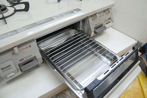 グリル未使用 リンナイ ガステーブル LPガス RTE594BE2L 2019年製 左強火 シルバー系  プロパンガス Rinnai 