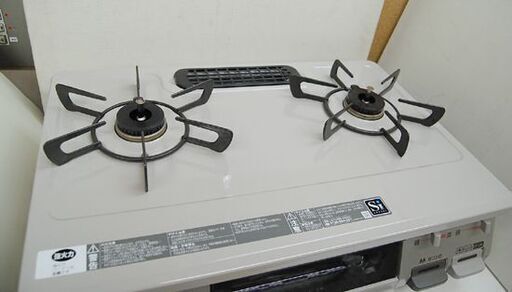 グリル未使用 リンナイ ガステーブル LPガス RTE594BE2L 2019年製 左強火 シルバー系  プロパンガス Rinnai 