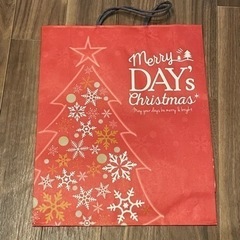 ダブルデイショッパー クリスマスバージョン クリスマス袋3点 紙袋