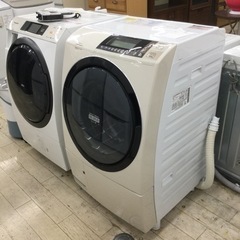 12/22 【✨蒸らしてシワをのばす✨】 定価138,000円 HITACHI/日立 ドラム式洗濯乾燥機 BD-S8700 2015年製