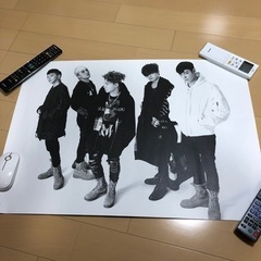 BIGBANG ポスター3枚アイコン両面ポスター1枚合計4枚の画像
