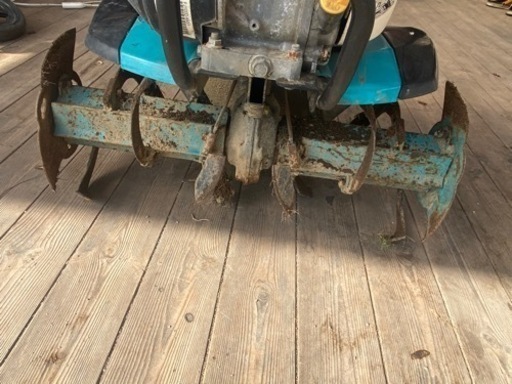 折畳める耕運機