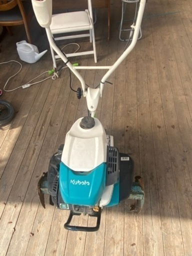 折畳める耕運機