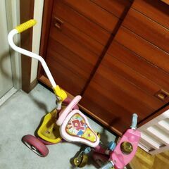 ピンク三輪車中古