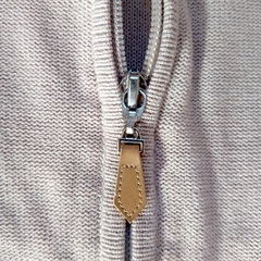 CRICKET クリケット　コットン　ジップカーディガン　Mの画像