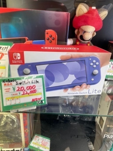 ★270 新品未使用 Nintendo switch lite 本体 ﾌﾞﾙｰ【リサイクルマート鹿児島宇宿店】
