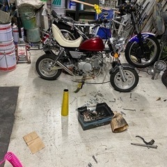 中華モンキー　走行500.km 未満　実働　年内なら14万円の画像