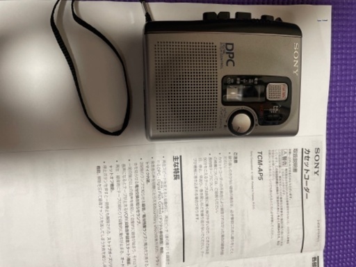 SONY カセットコーダー中古