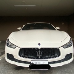 マセラティ　ギブリS ディーラー車延長保証アリ　左ハンドル　20...