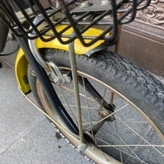 昭和レトロな幼児用自転車16インチの画像