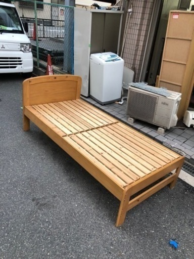 ?シングルベッドセット⁉️大阪市内配達組み立て無料?⭕️保証付き