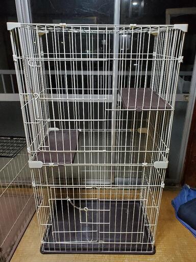 【募集停止】猫用ケージ