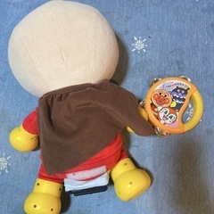 アンパンマン！はじめてのおしゃべりとアンパンマンのタンバリンの画像