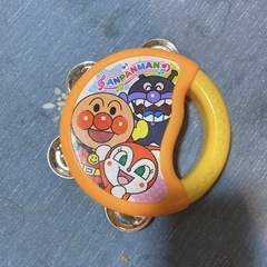 アンパンマン！はじめてのおしゃべりとアンパンマンのタンバリンの画像