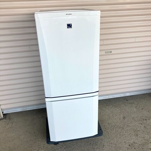 2ドアノンフロン冷凍冷蔵庫 146L MR-P15EX-KB 2014年製