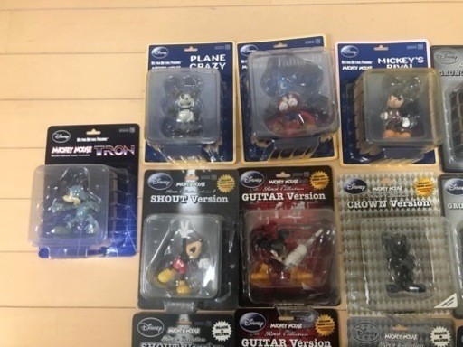 ディズニー　ウルトラディテールフィギュア21個セット　ミッキーフィギュア