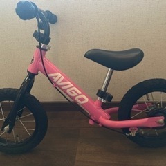 ランバイク　ピンク　子ども用ペダルなし自転車