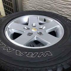jk ラングラー　タイヤホイール純正(受け渡し者あり🙇)の画像