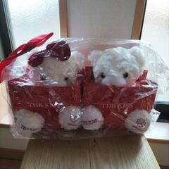 TheKissのChristmasセットのぬいぐるみ２体セット