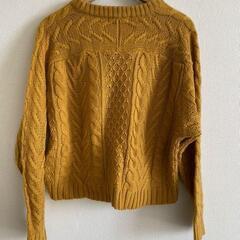 【BACK NUMBER/ バックナンバー】セーター　ニット　SIZE:M  イエローの画像