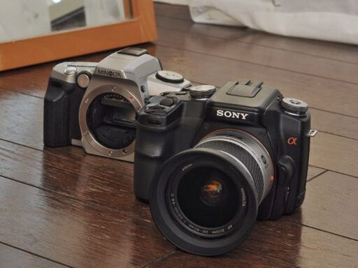 ソニー α100 ミノルタ α sweet II デジタル\u0026フィルムカメラセット
