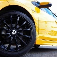 可愛いカラー🧡＆社外ホイール💛　エアロ付き🚗　トヨタ　アクア　S