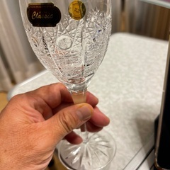 素敵なクリスマスに！新品未使用！超お得　スロバキアクリスタルガラス Crystal Classic Kmec グラス6客の画像