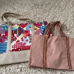 【お値下げしました】トートバック2点まとめて