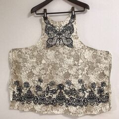 【美品】Hanae Mori ハナエモリ エプロン をお譲りします。の画像