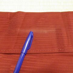 正絹　色無地　袷　訳有り品　一ツ紋　裄66弱　身丈160弱の画像