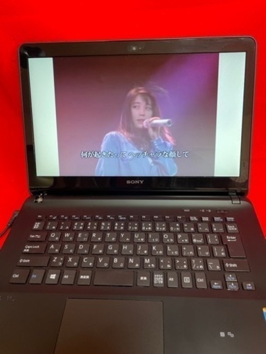 スピードスターSONY VAIO SVF142C1JNフルメンテ済みWindows8→10機SSD 240GB