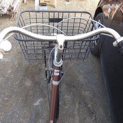 自転車　ママチャリ　６段ギア　美品　26インチの画像
