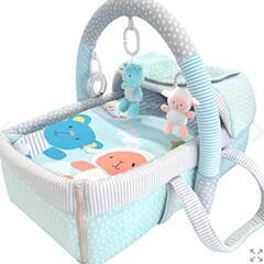 ベビークーファン　ベッドインベッド　オモチャつきの画像