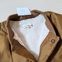 新品 ブランシェス ボアジャケット 130cm ブルゾン アウター キッズの画像