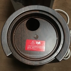 加湿器 超音波 木目調の画像