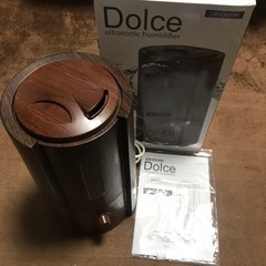 加湿器 超音波 木目調の画像